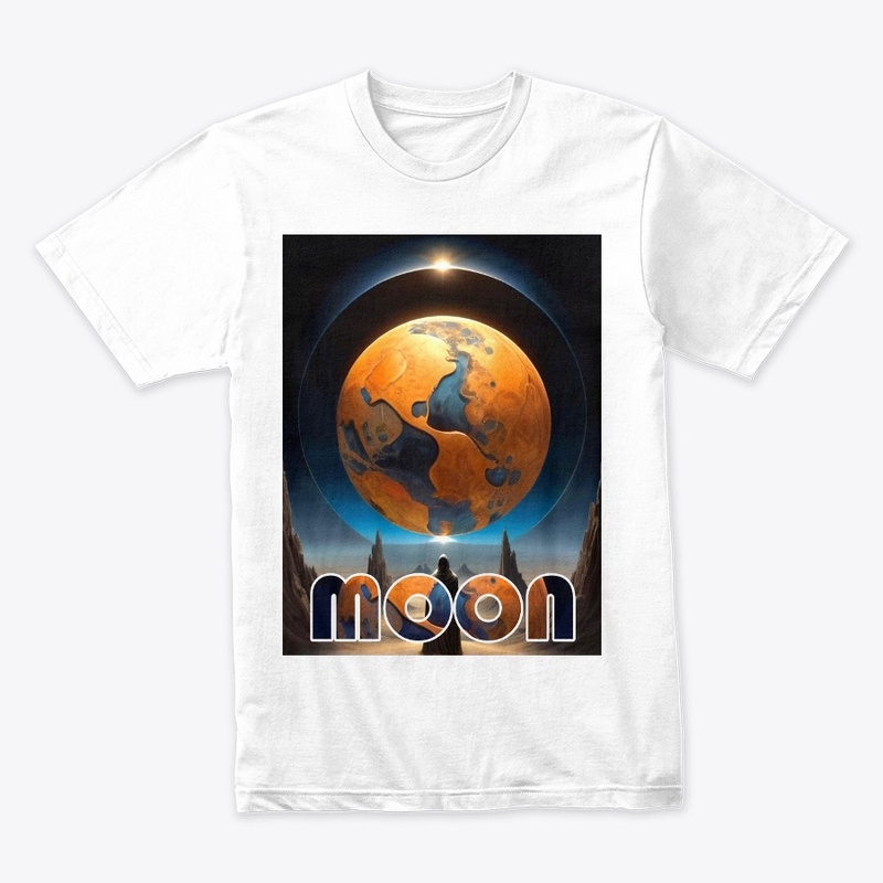 T-shirt design "Moon"