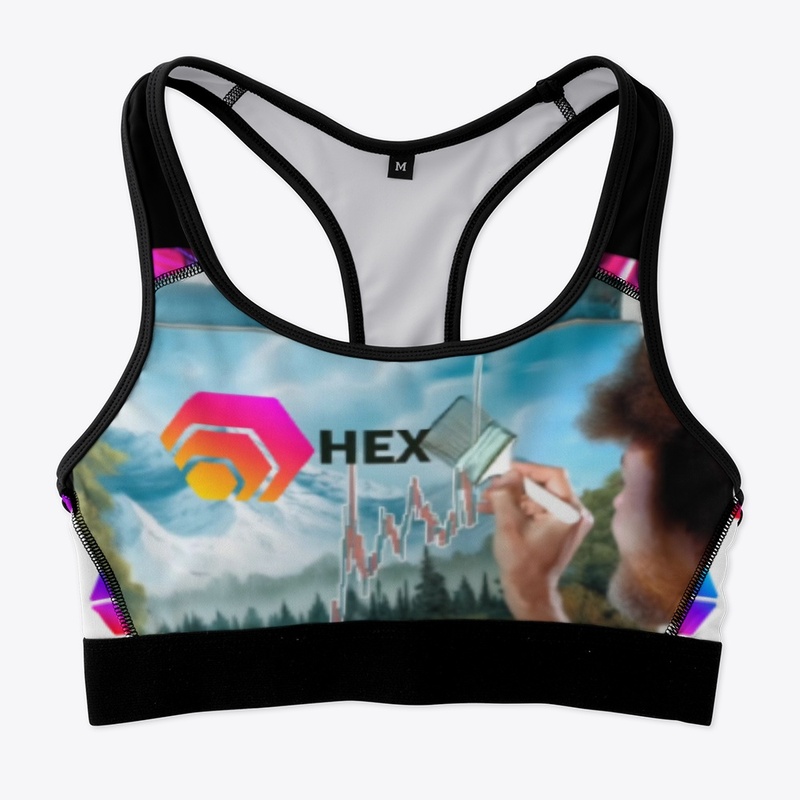 I am a Hexican Woman Chatty Sports Bra