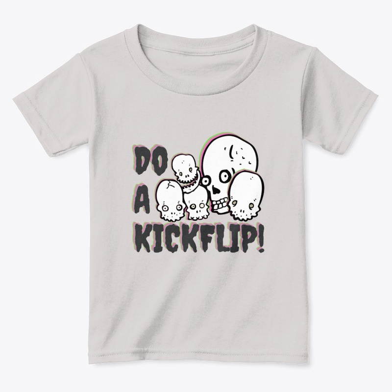 Do a kickflip!