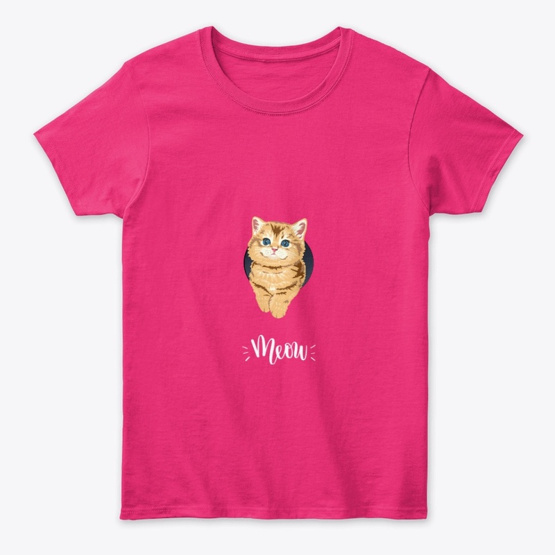cute kitten girl