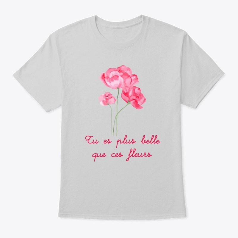 Tu es plus belle que ces fleurs