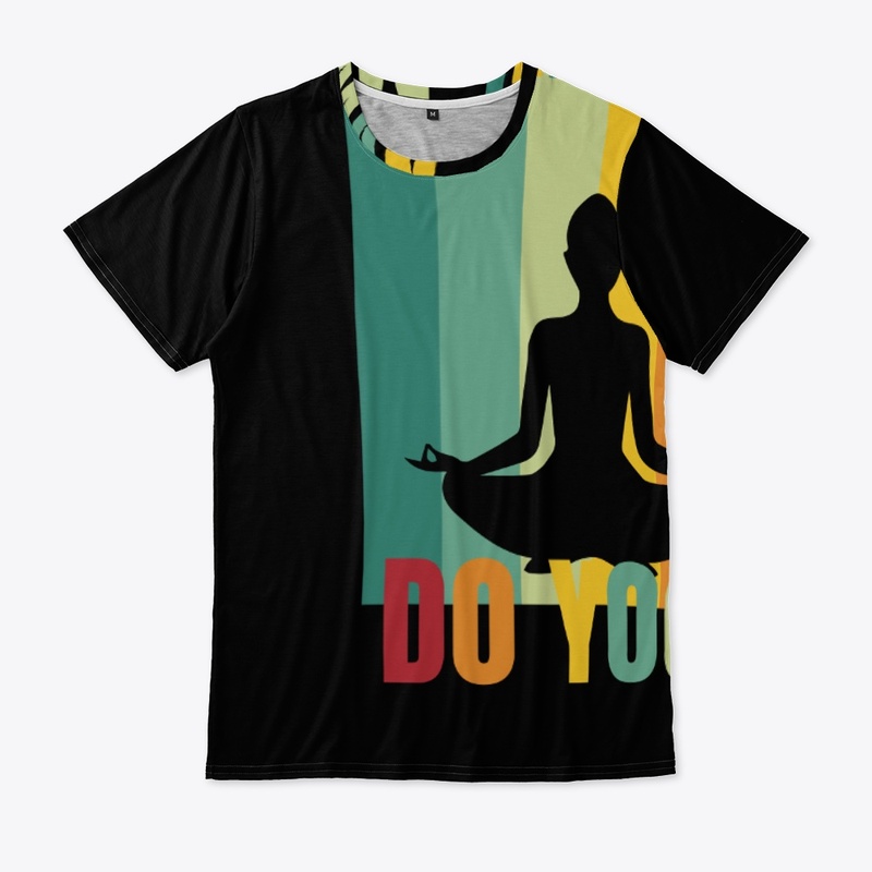 Real Man Do Yoga vector t shirt