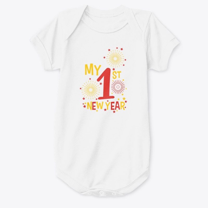 My First New Year - red and yellow