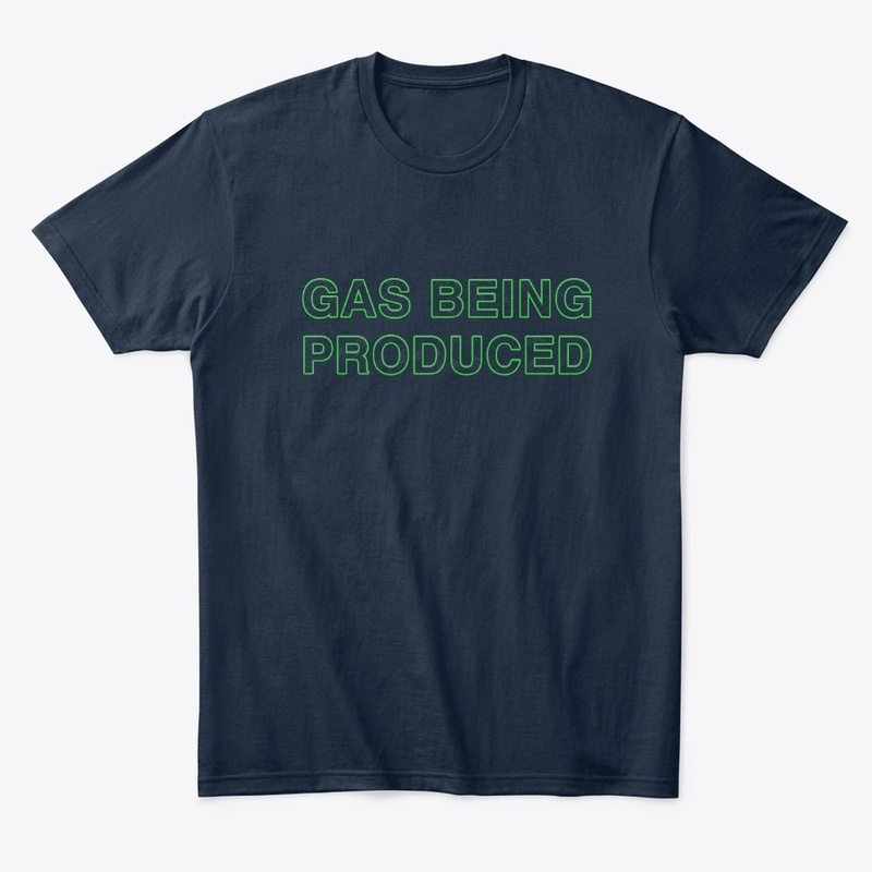 Gas Being Produced