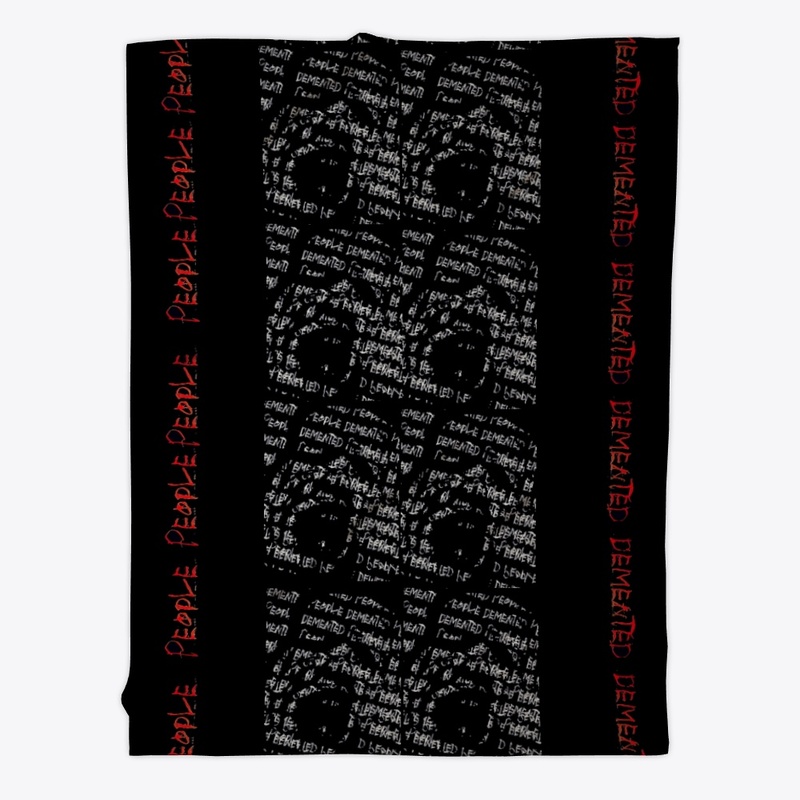 demented throw blanket