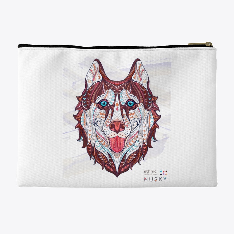 Ethnic Animal Collection: Husky Graphic