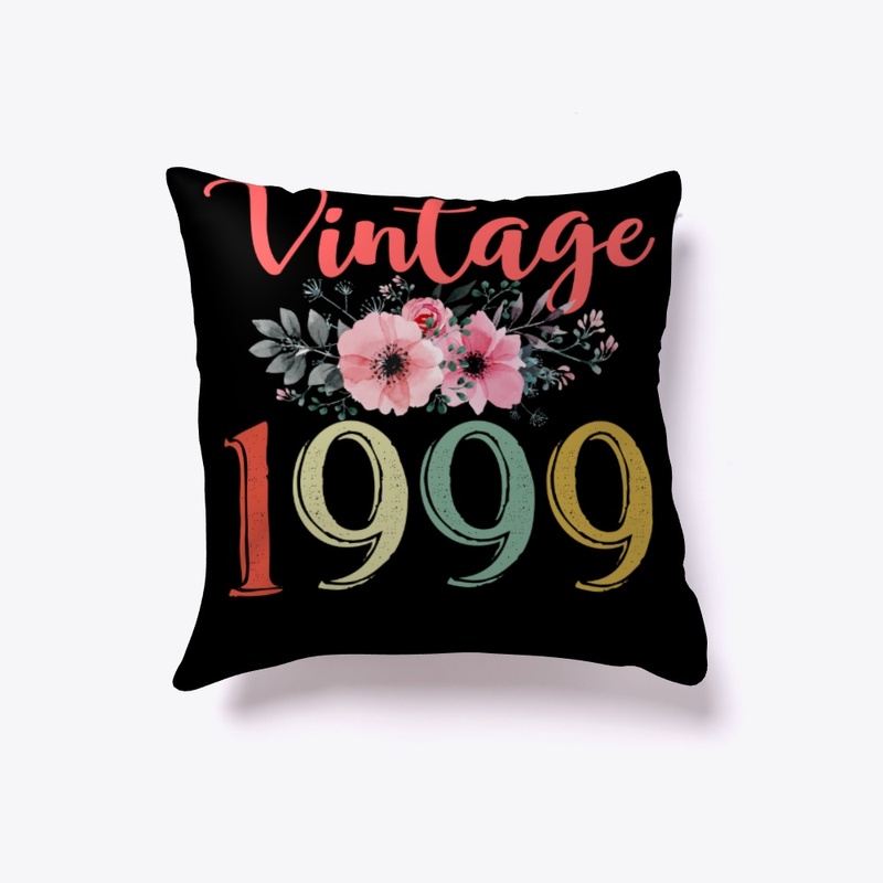 Vintage 1999 Floral 21st Birthday Gift