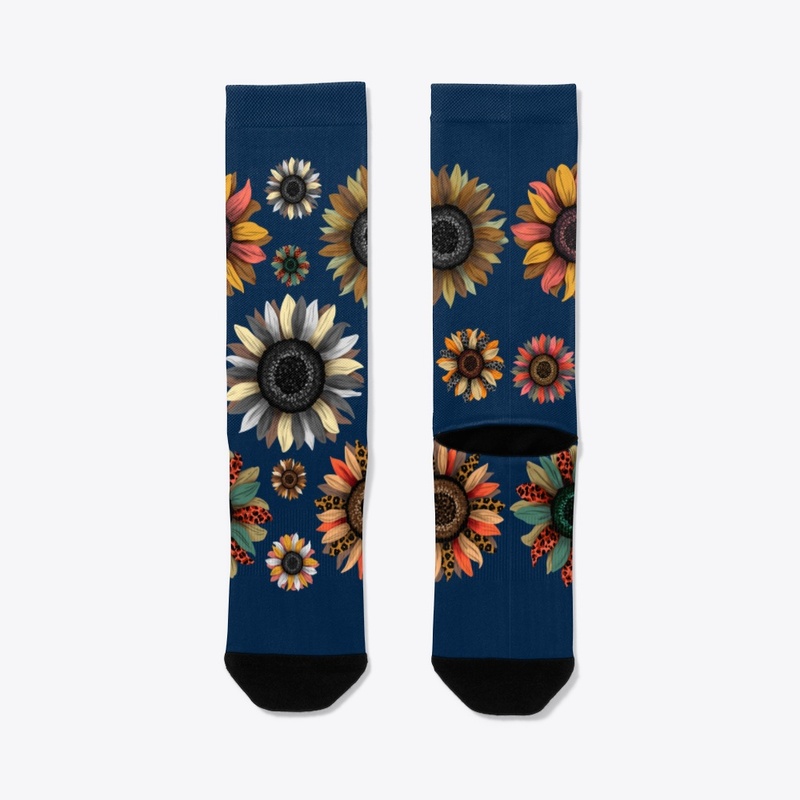 Sunflower socks 