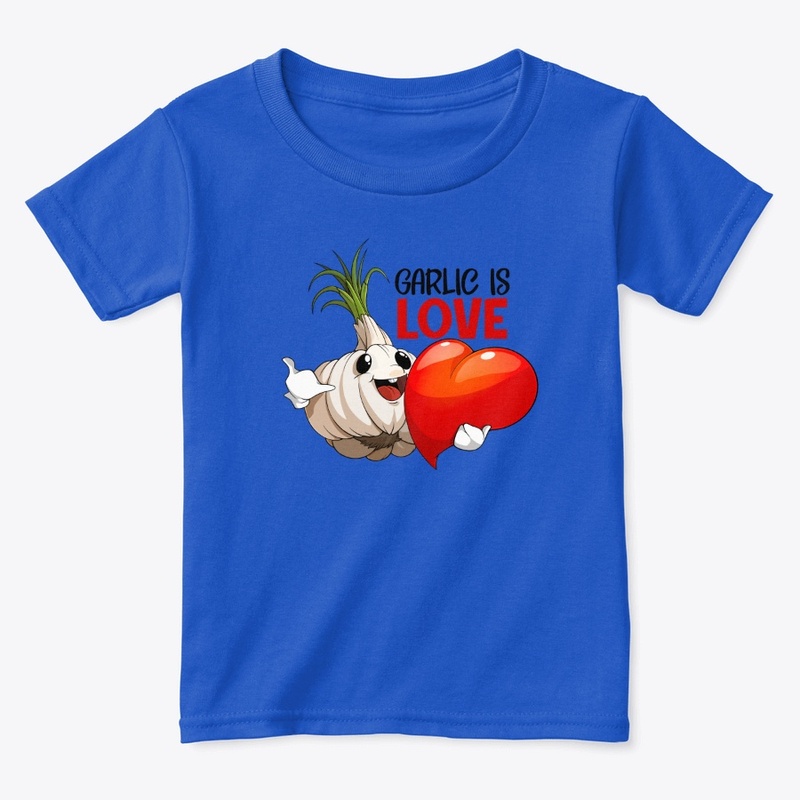 Kids Garlic Is Love (Black Lettering)
