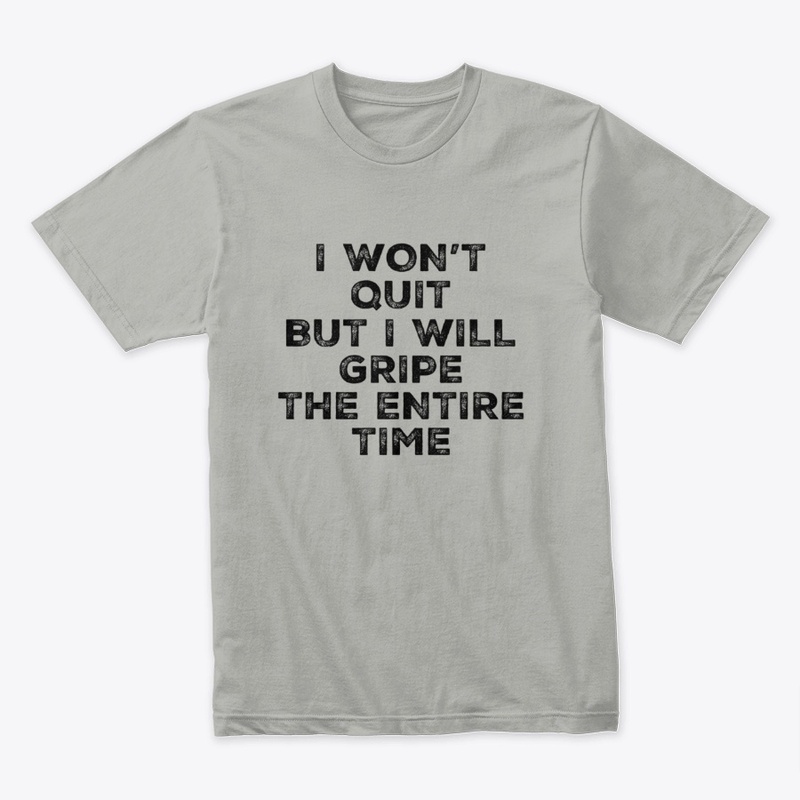 I Won't Quit