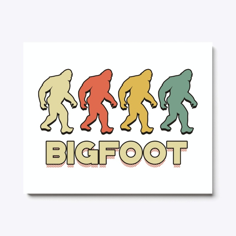 Retro Vintage Bigfoot For Animal Lover