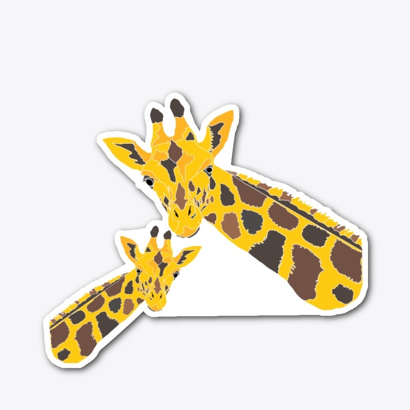 Curious Giraffes