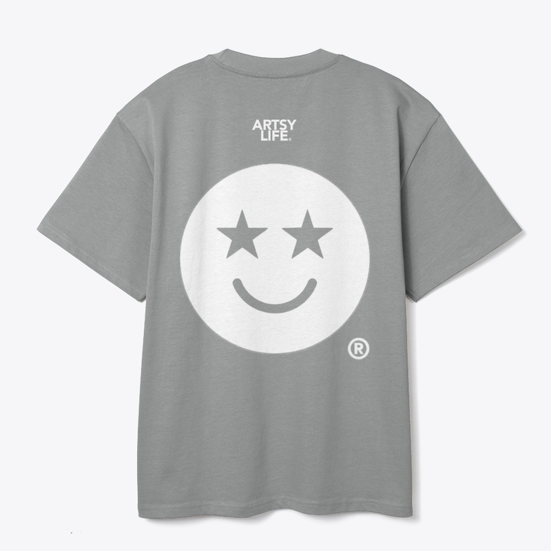 Artsy Smiley Face Logo Tee