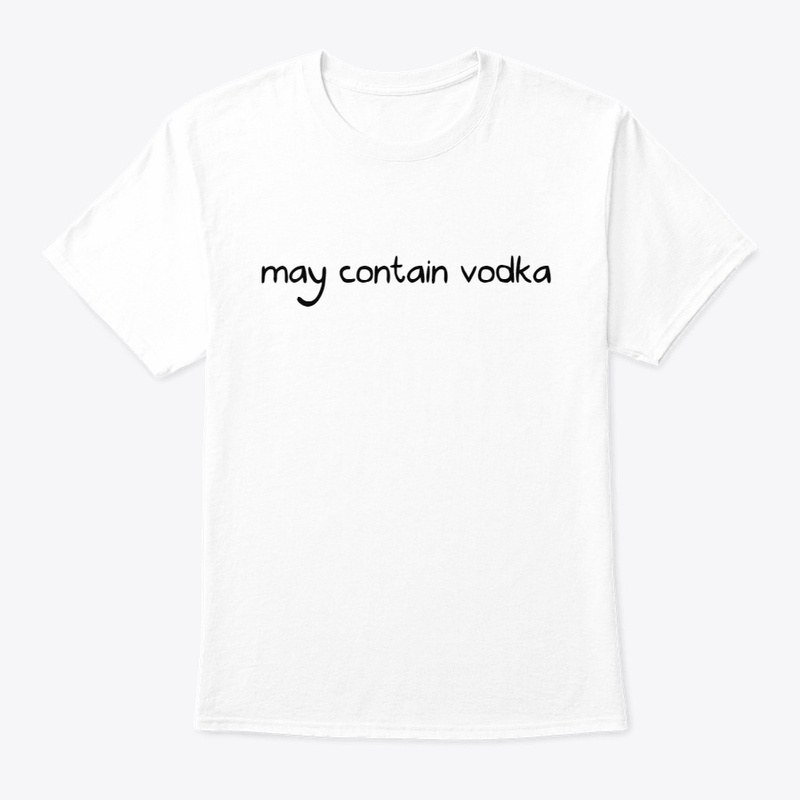 may contain vodka