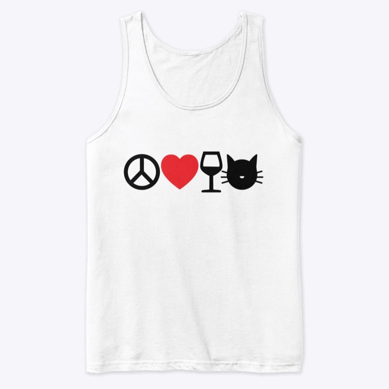 Peace, Love, Wine and Cats