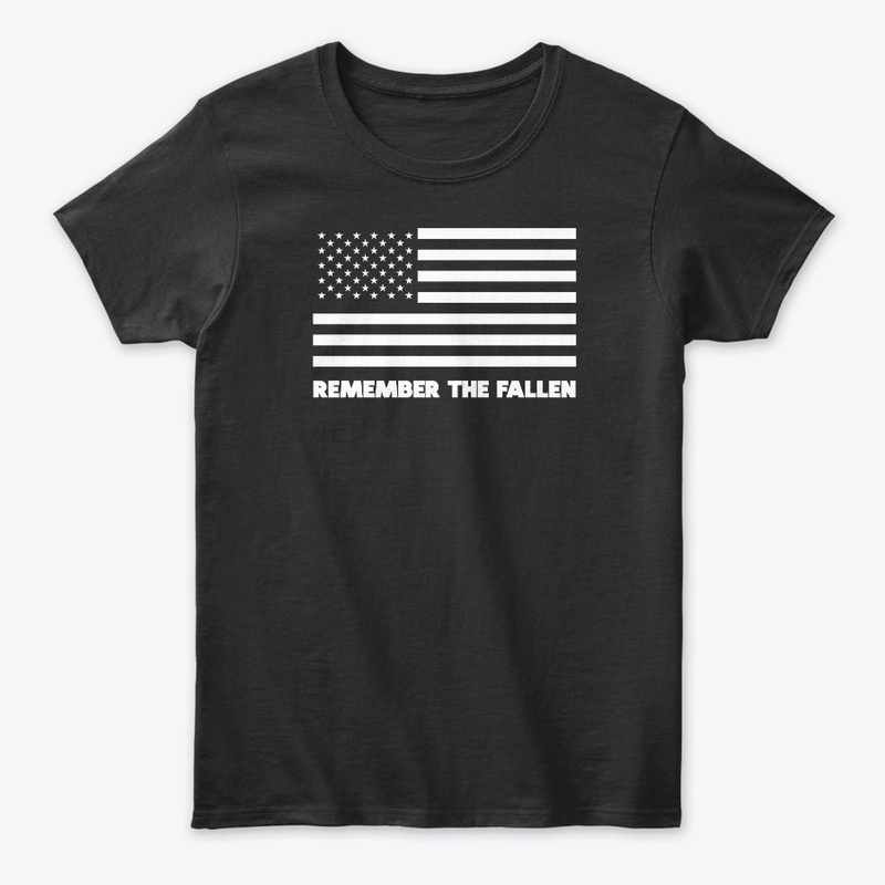 Remember The Fallen - American USA Flag
