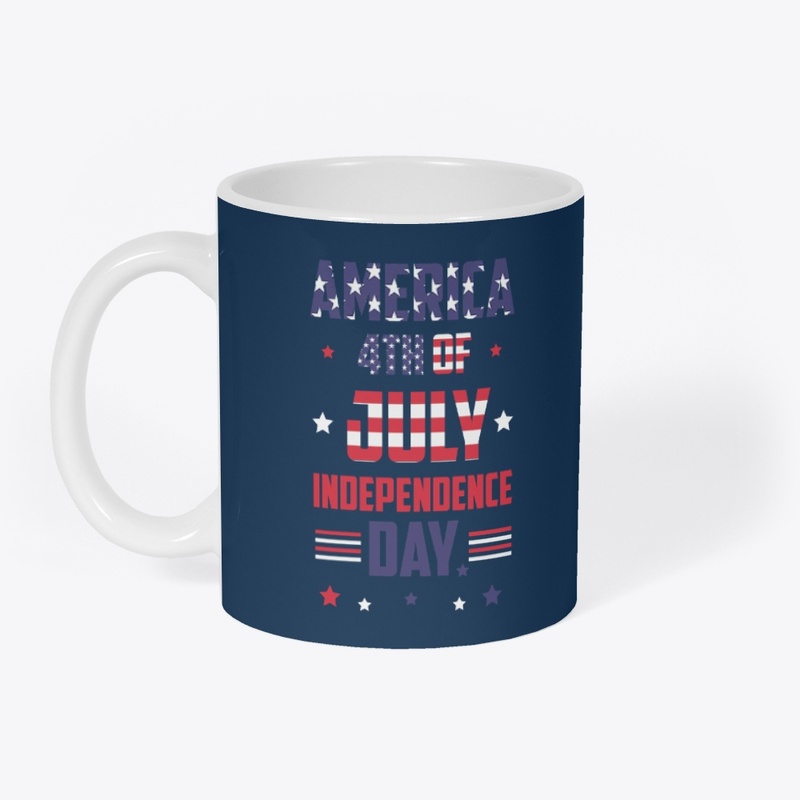America 4th July t-shirt design