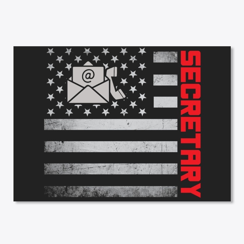 Secretary US Flag Mask