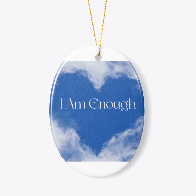 I Am Enough Cloud Heart