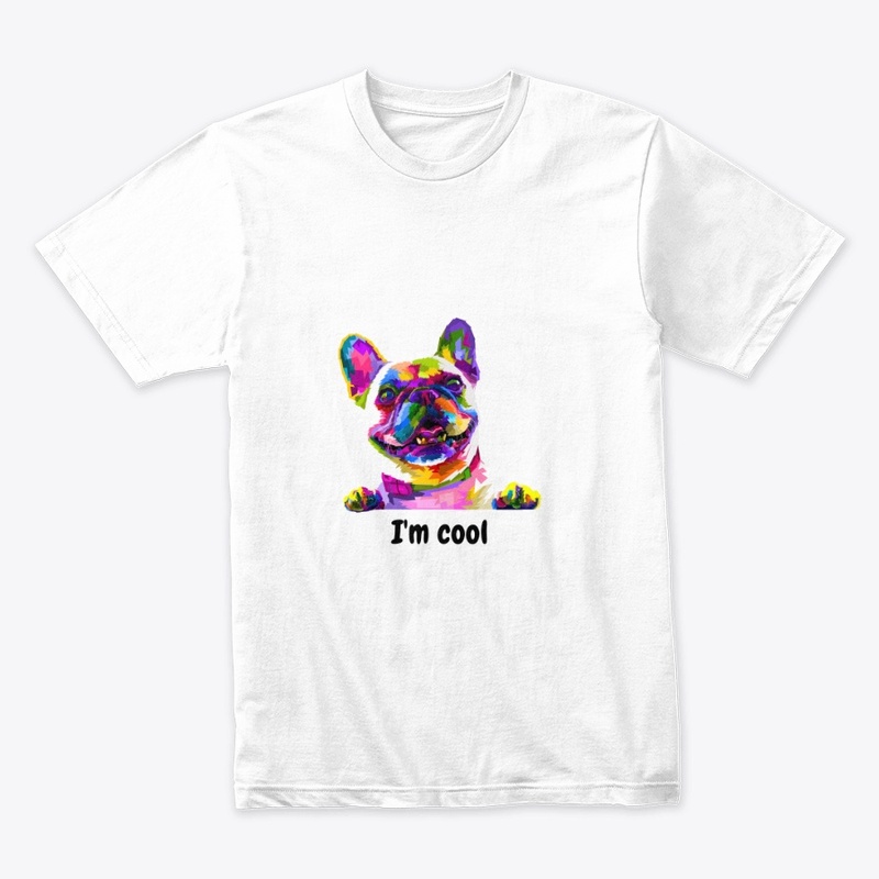Colorful Modern Illustration Pop Art Dog