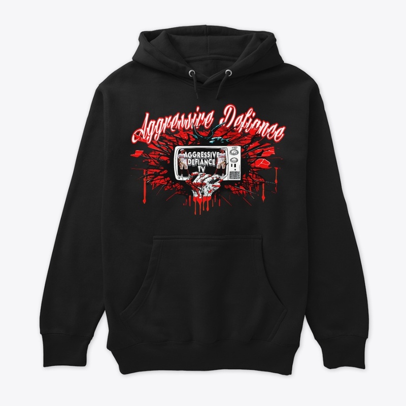 Aggressive Defiance TV Bloody Hand