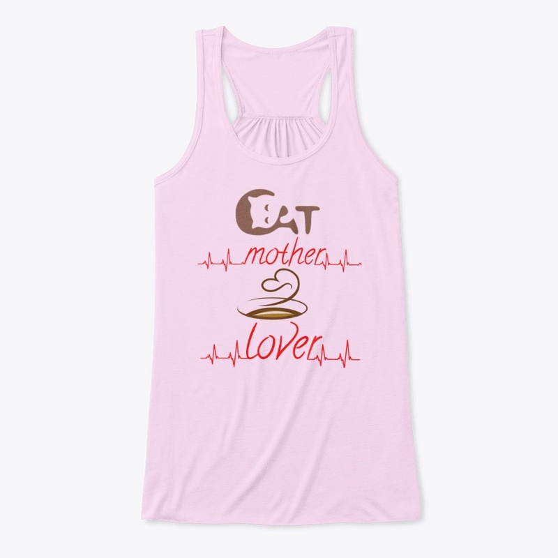 Cat mother, coffee lover