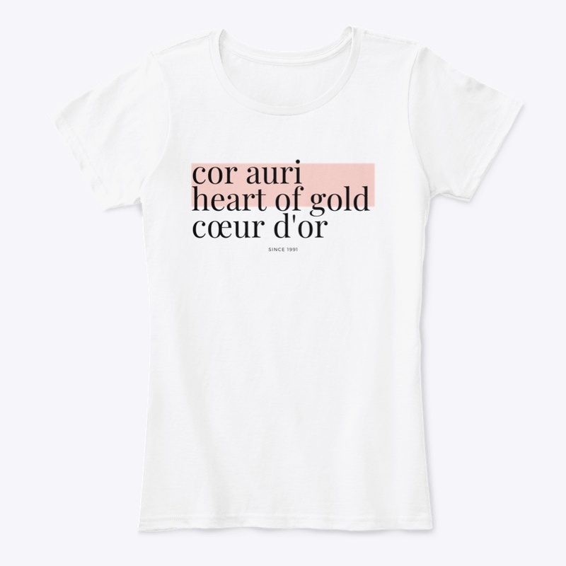 Heart of Gold Women's Slim Fit T-shirt