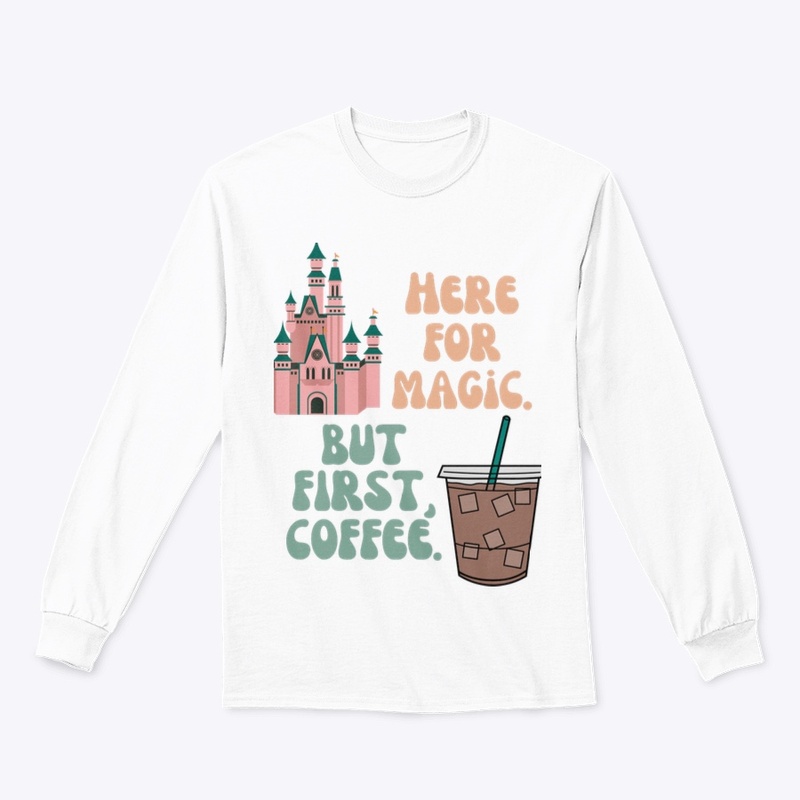 Here for magic. But first, coffee.