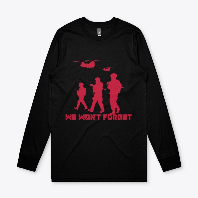 WE WON'T FORGET