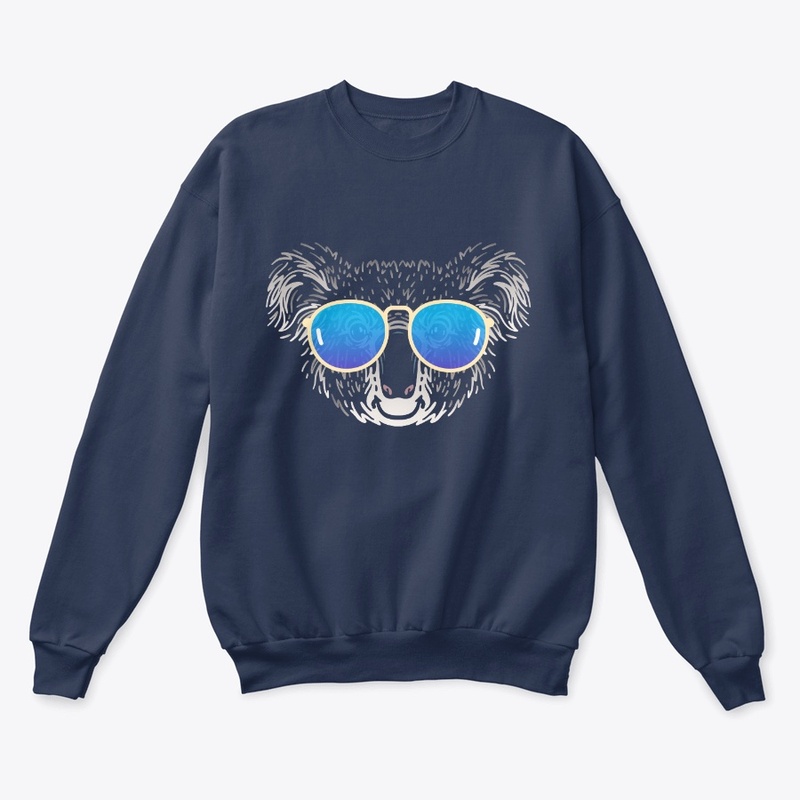 Cute Koala in Sunglasses (Colored+sg09)