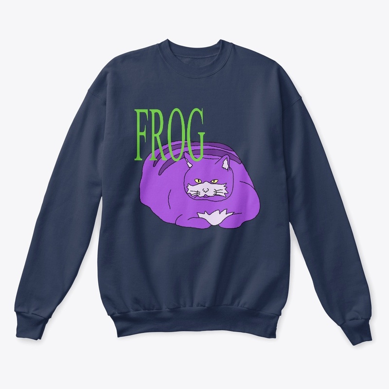 Big Purple Cat - Frog