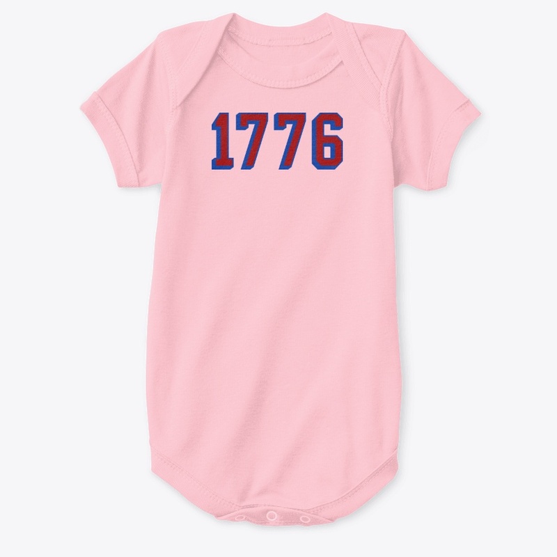 Patriot Proud Number 1776 Bold Tee