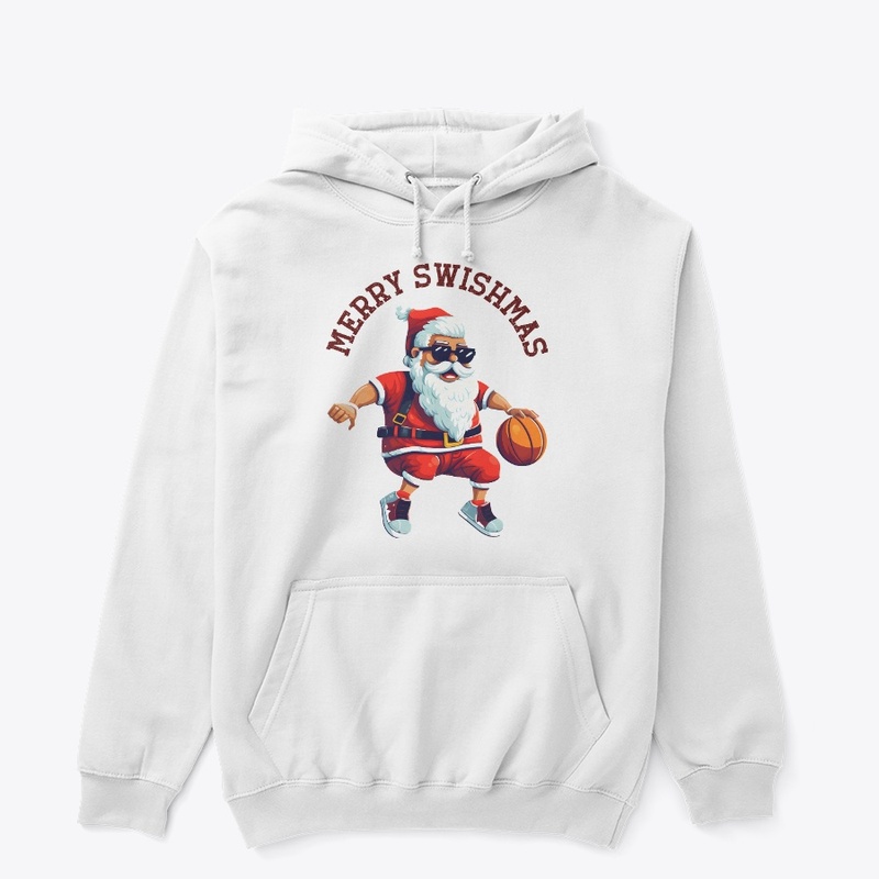 Merry Swishmas Santa Basketball