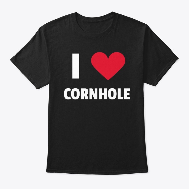 I LOVE CORNHOLE LINE
