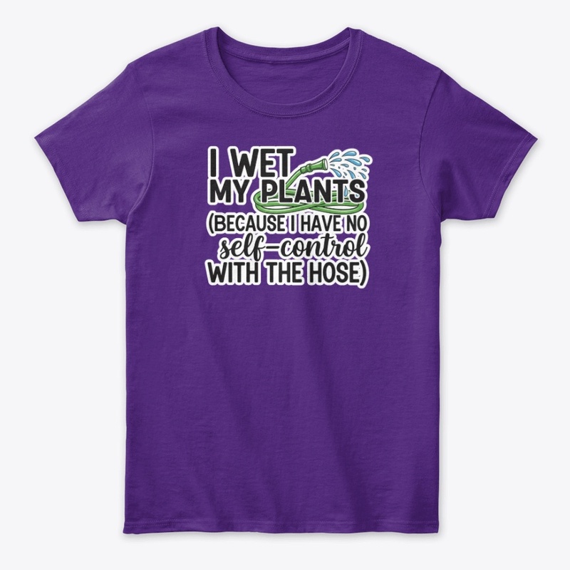 I wet my plants