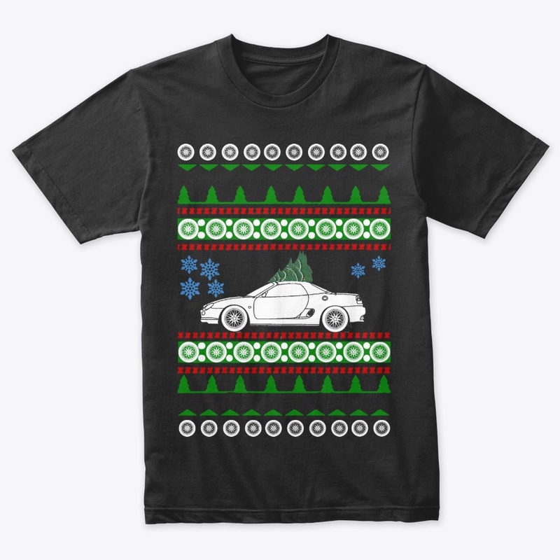 car like MG F Ugly Christmas Sweater