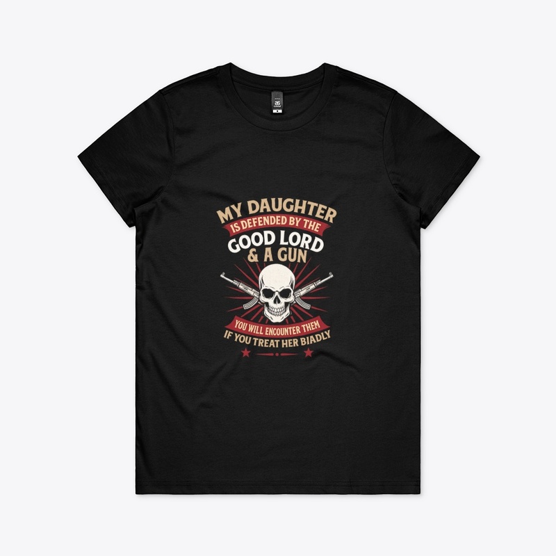 Defended by Lord and Gun tshart design