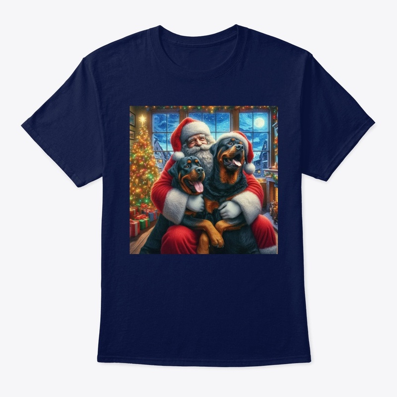 Rottweilers and Santa