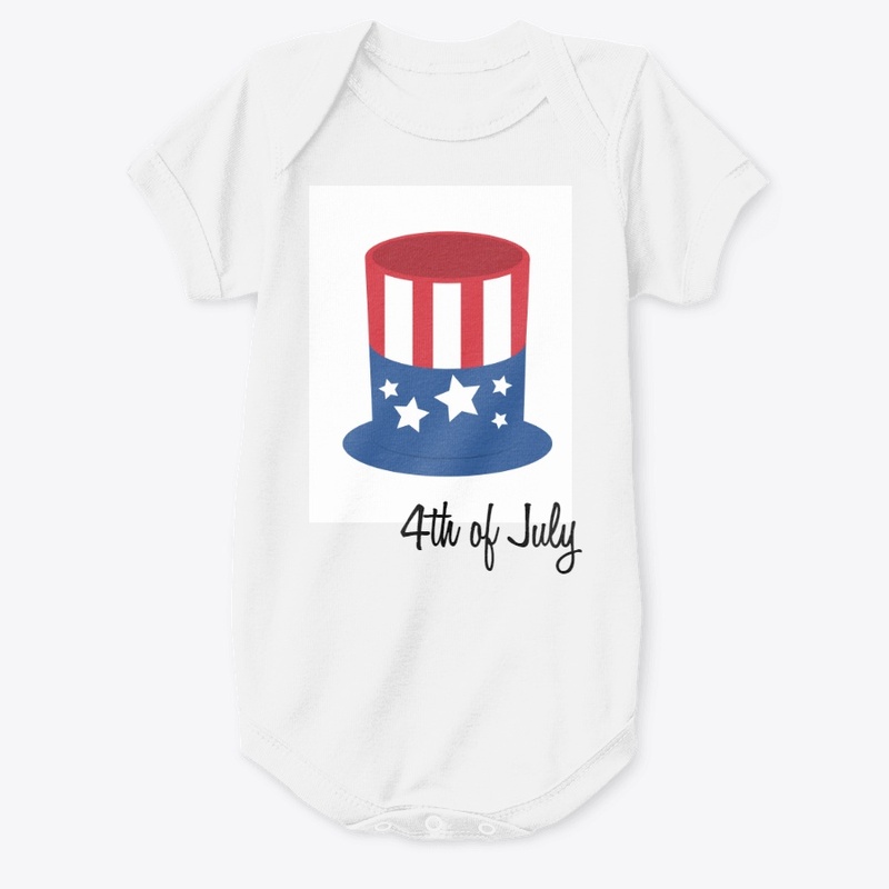 Uncle Sam hat 4th of July Tee