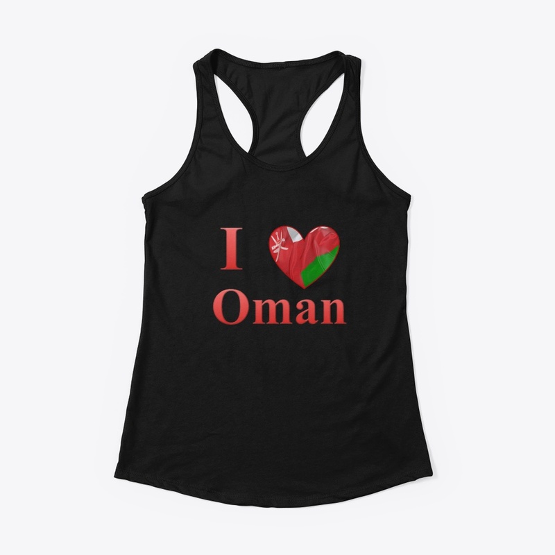 I love Oman T-shirt design