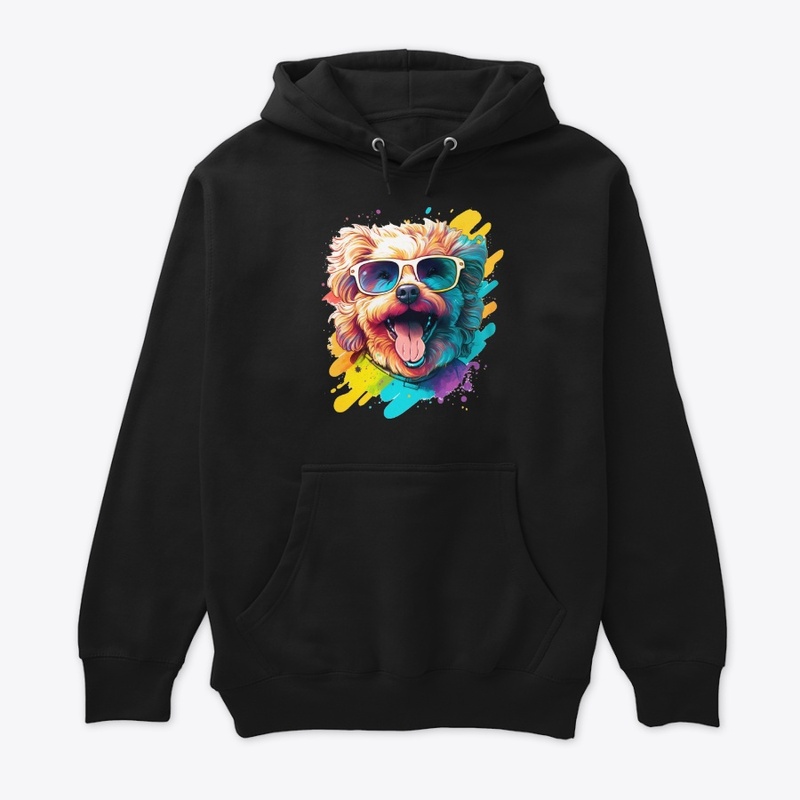 Happy Dog wearing Sunglass 3
