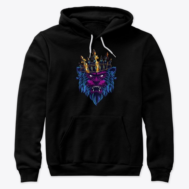 (NEW) Black Lion Army Hoodie