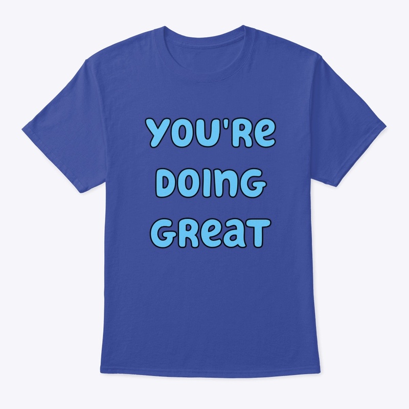 You're doing great