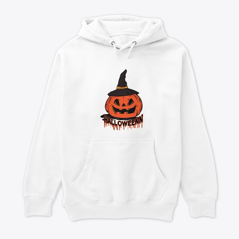 Halloween  pumpkin cute ghost vector 