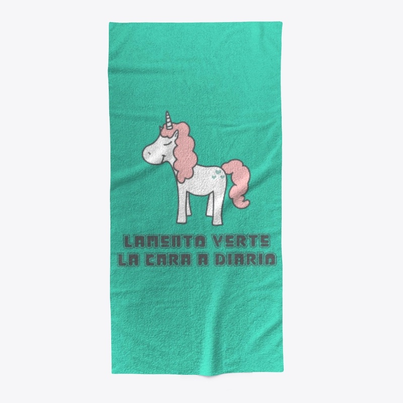 Lamento verte la cara a diario