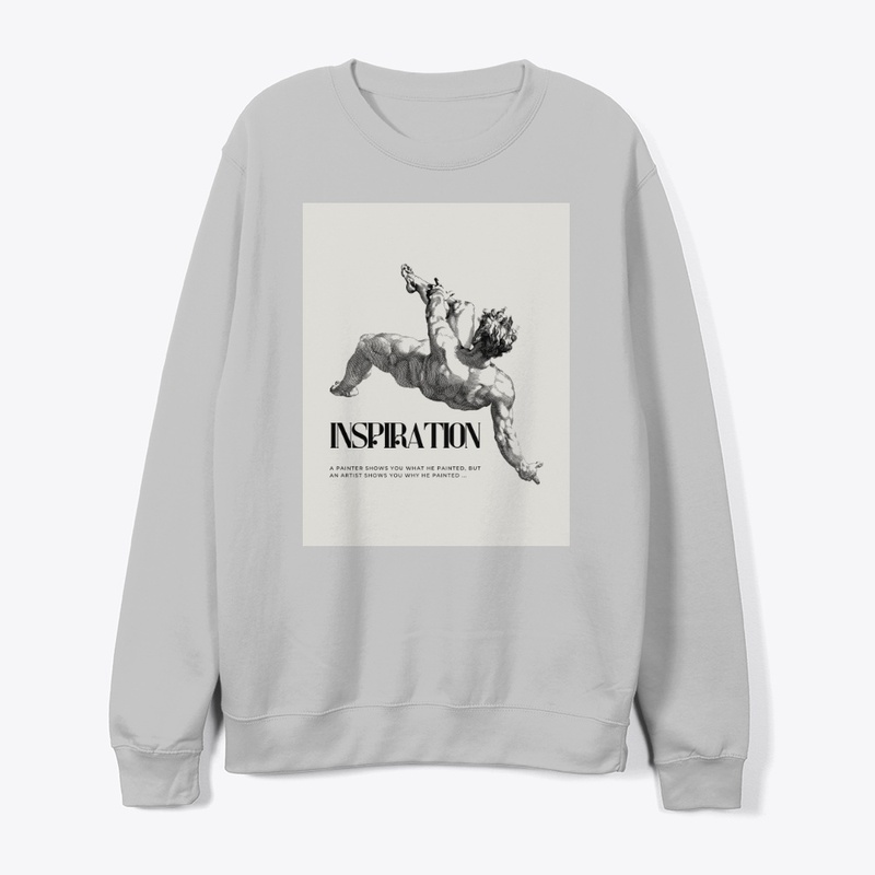 Falling Man Pencil Drawing Tee