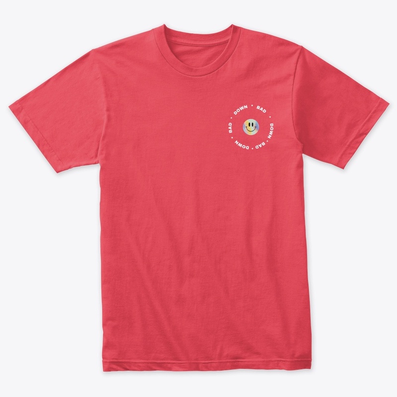 "DOWN BAD" MEME PREMIUM TEE (COLOR)