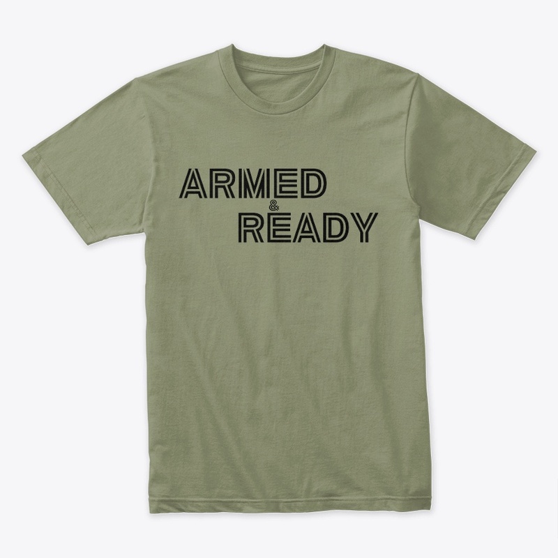 ARMED & READY Printed Tshirts for Men