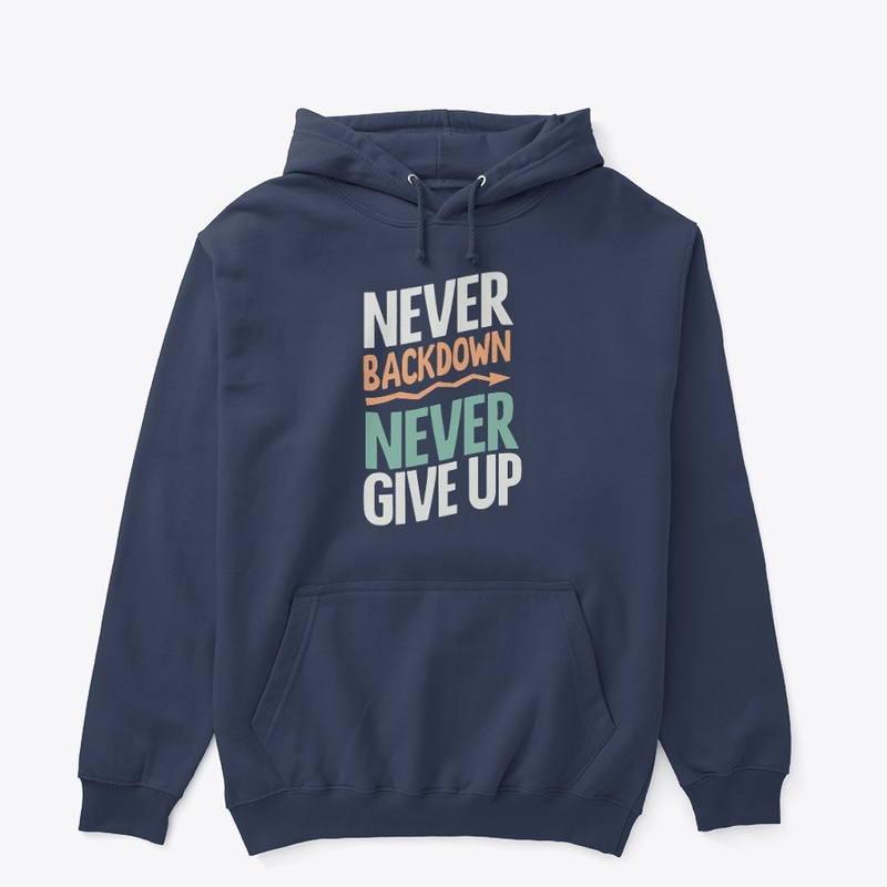 Never Give Up Stylish Tee