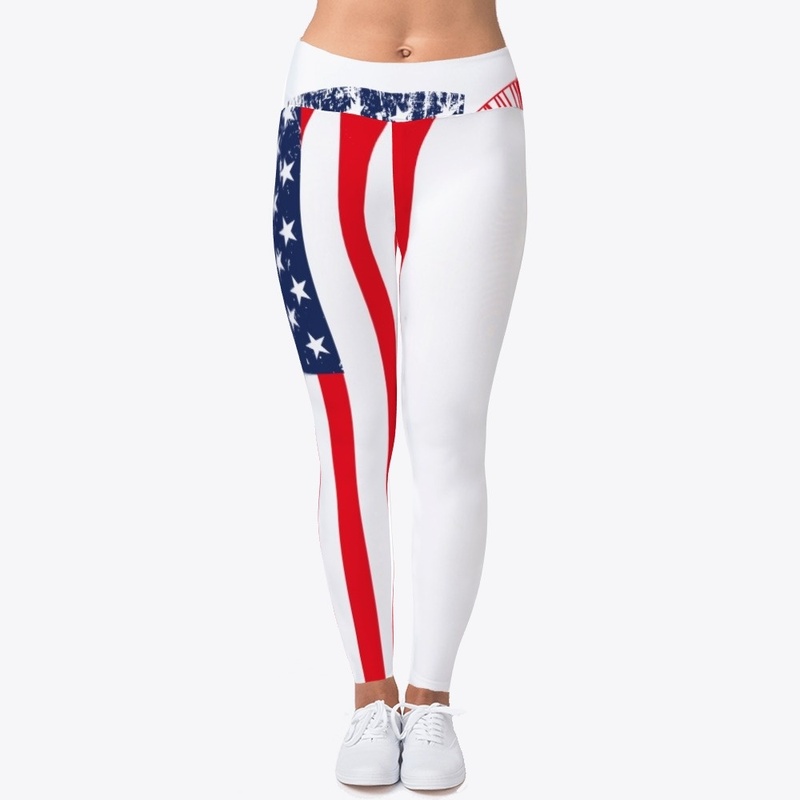 Hockey Stick American Flag USA Gifts